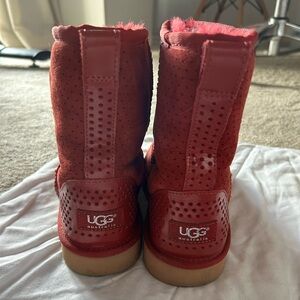 UGG Kids Cherry Red Boots